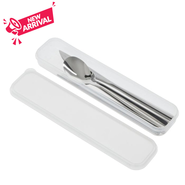 Davis & Waddell Saltara Stainless Steel Picnic Cutlery with Case