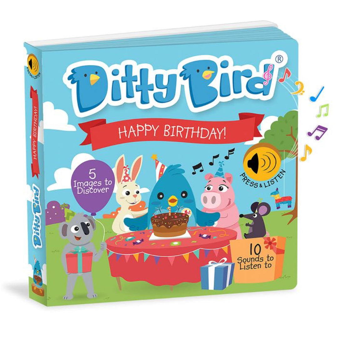 Ditty Bird Book - Happy Birthday