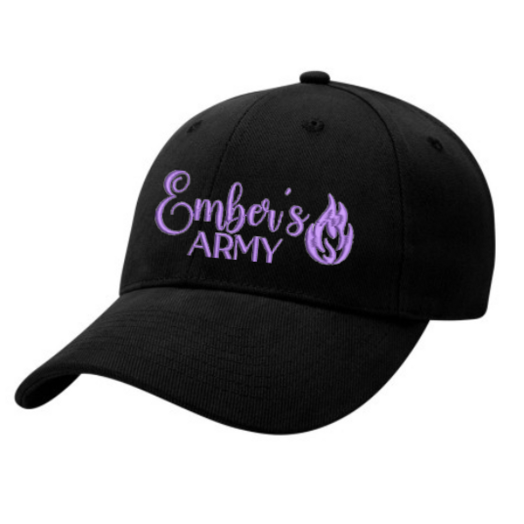 Embers Army Black Cap
