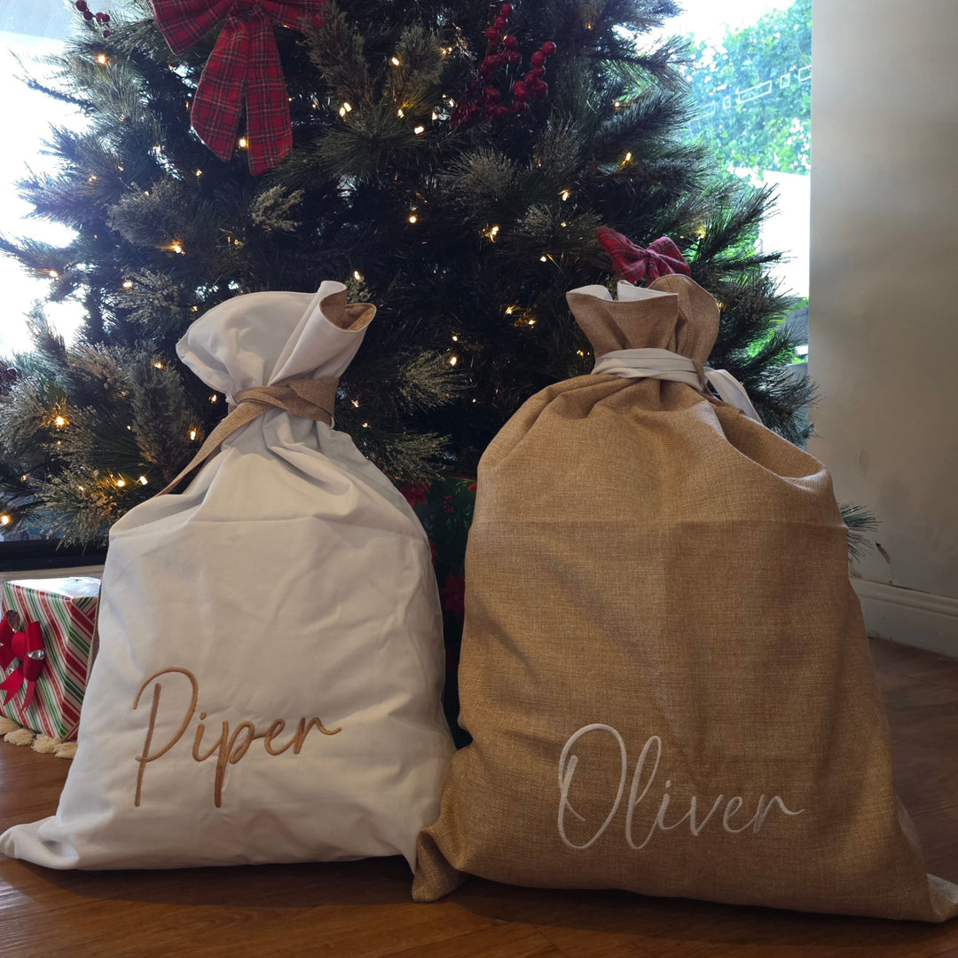 Embroidered Christmas Sack