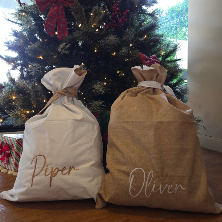 Embroidered Christmas Sack