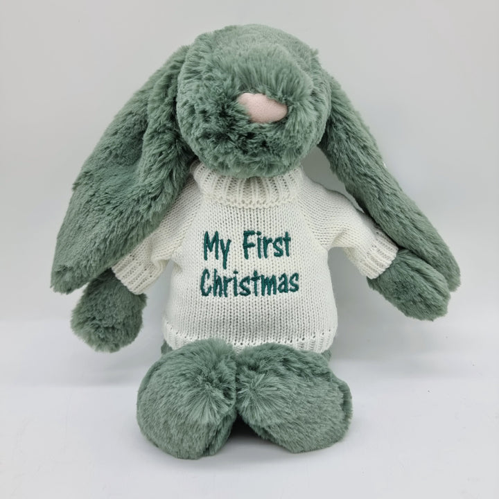 Embroidered Jumper For Jellycat Medium Bashful