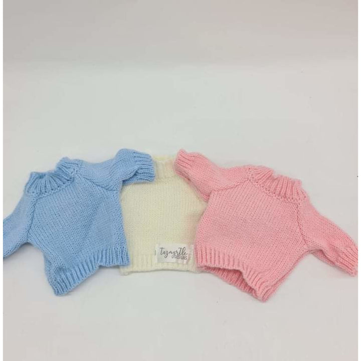 Embroidered Jumper For Jellycat Medium Bashful