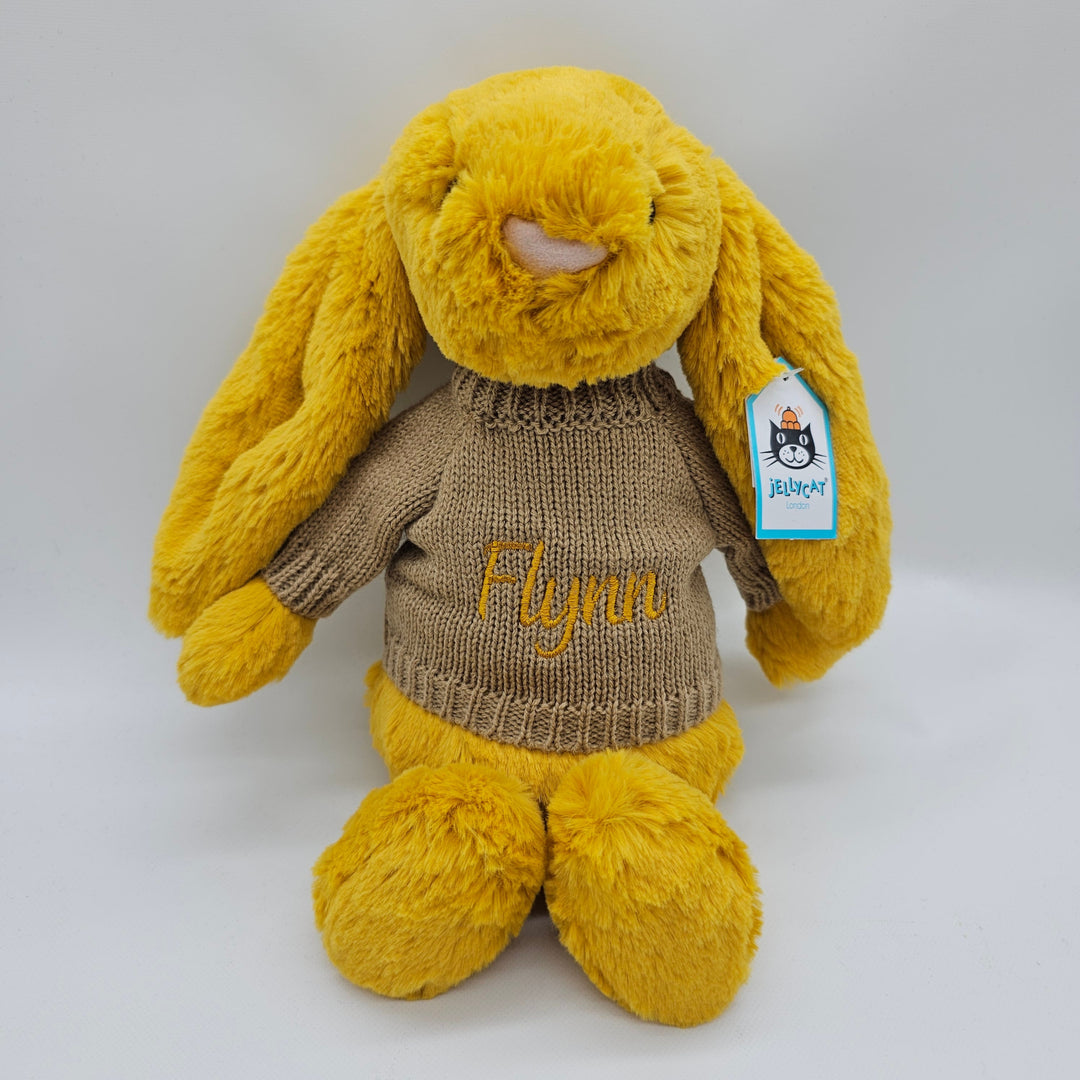 Embroidered Jumper For Jellycat Medium Bashful