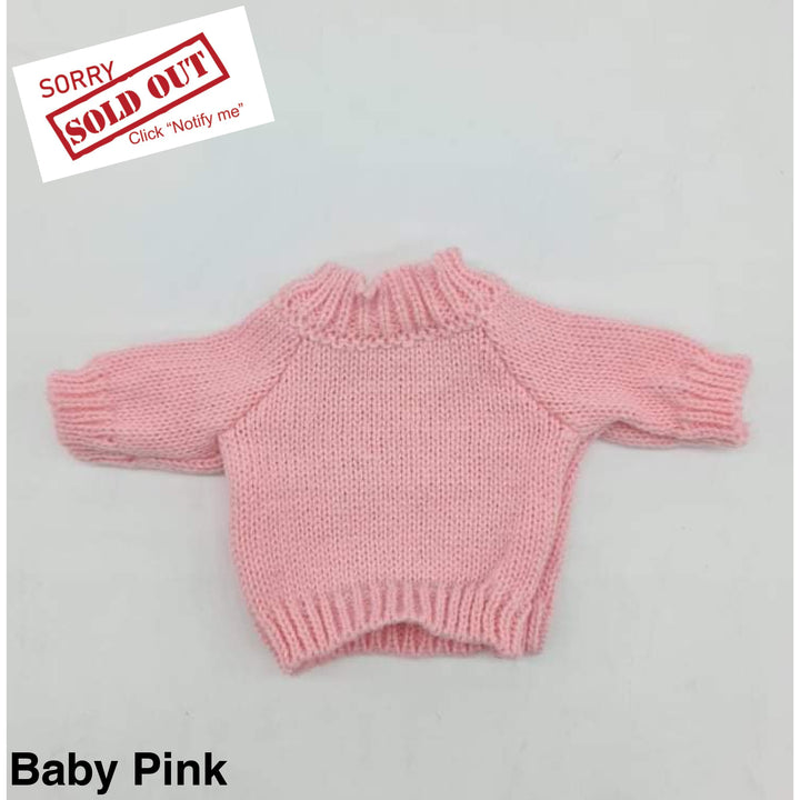 Embroidered Jumper For Jellycat Medium Bashful