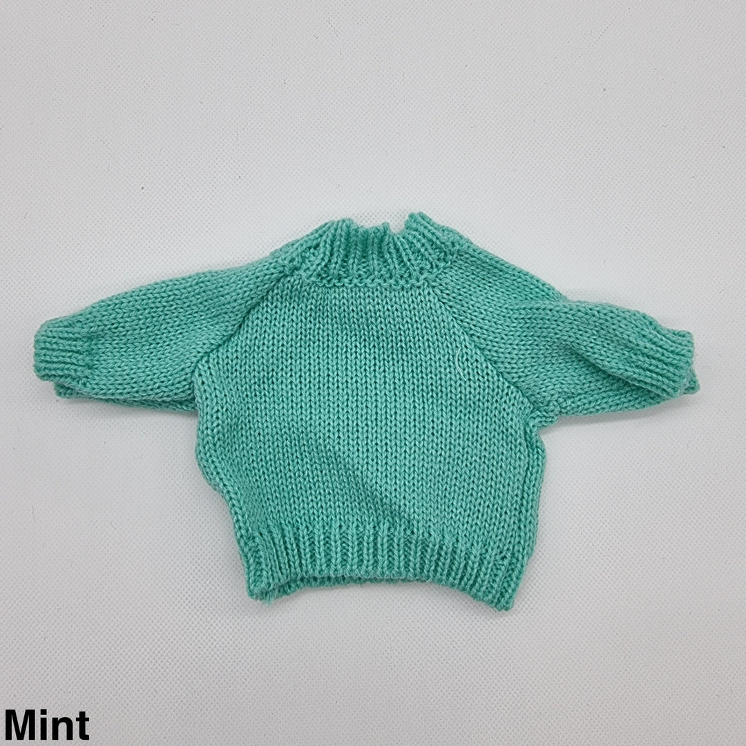 Embroidered Jumper For Jellycat Medium Bashful Mint