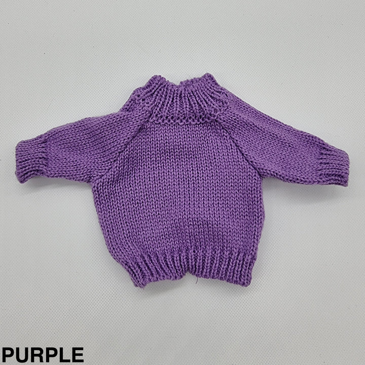 Embroidered Jumper For Jellycat Medium Bashful Purple