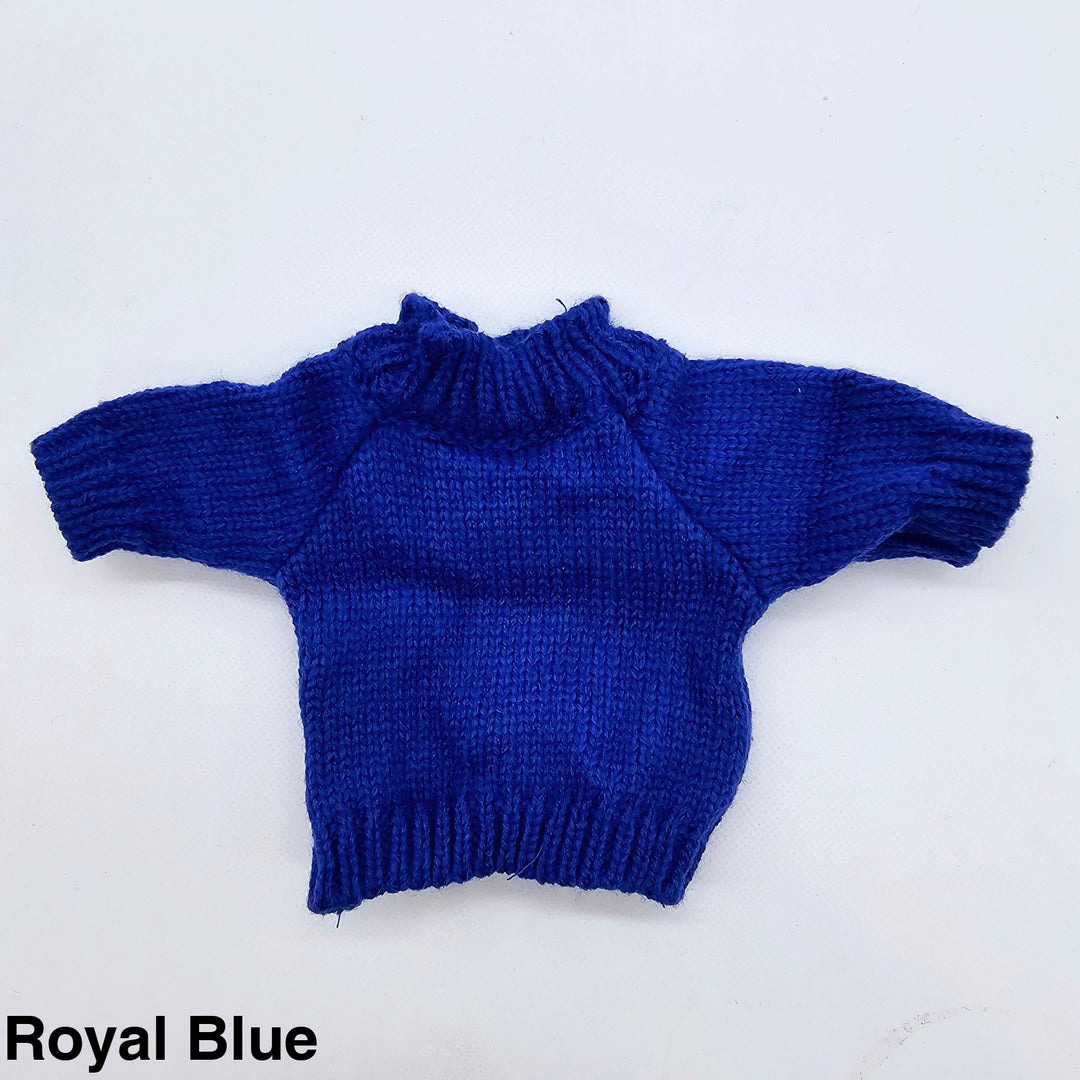 Embroidered Jumper For Jellycat Medium Bashful Royal Blue