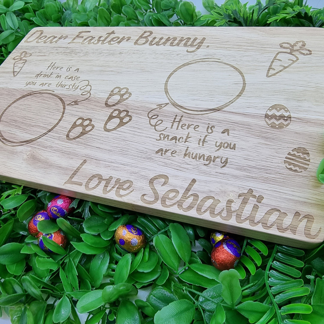 Engraved Easter Bunny Board