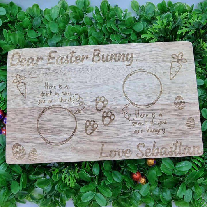 Engraved Easter Bunny Board