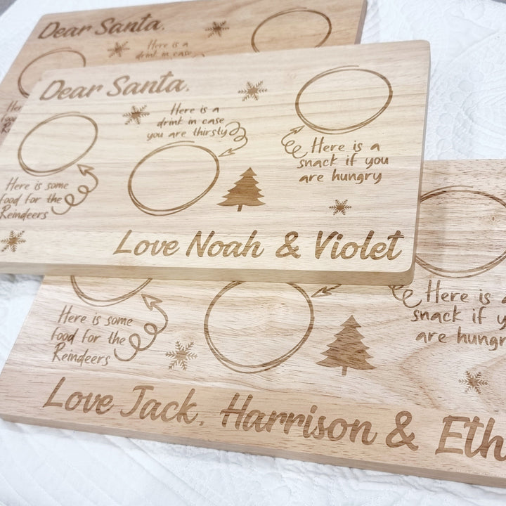 Engraved Santa Board