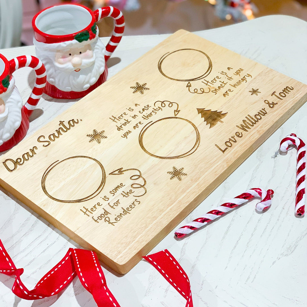 Engraved Santa Board