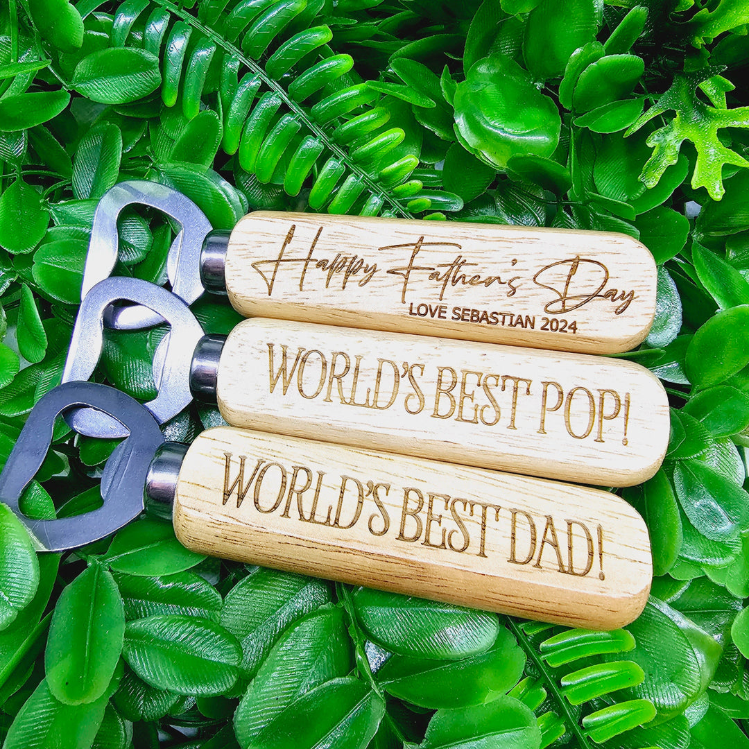 Father’s Day Engraved Bottle Opener