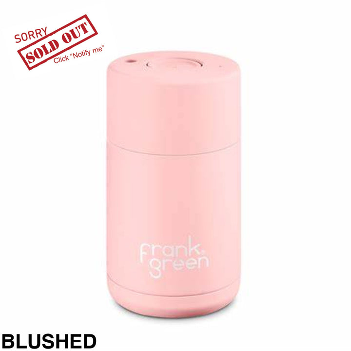 Frank Green 10Oz Stainless Steel Ceramic Reusuable Cup Blushed
