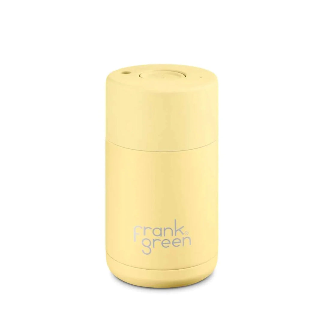 Frank Green 10Oz Stainless Steel Ceramic Reusuable Cup Buttermilk