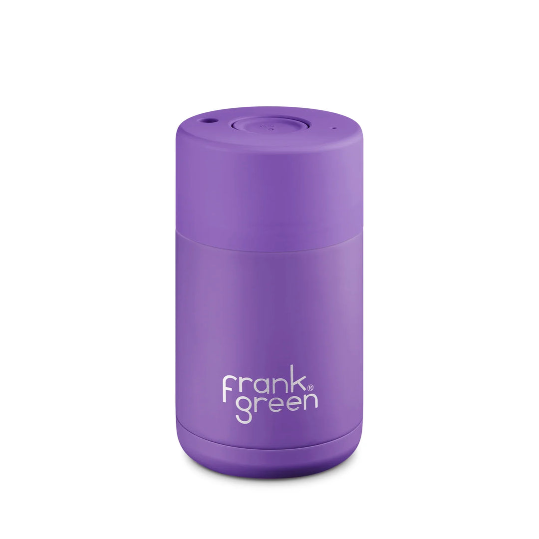 Frank Green 10Oz (295Ml) Stainless Steel Ceramic Reusable Cup Cosmic Purple (Limited Edition)