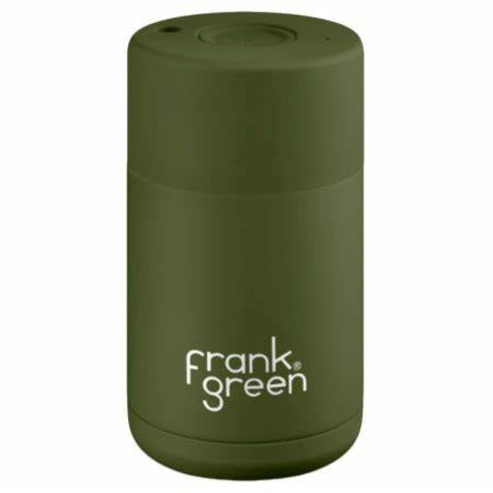 Frank Green 10Oz Stainless Steel Ceramic Reusuable Cup Khaki