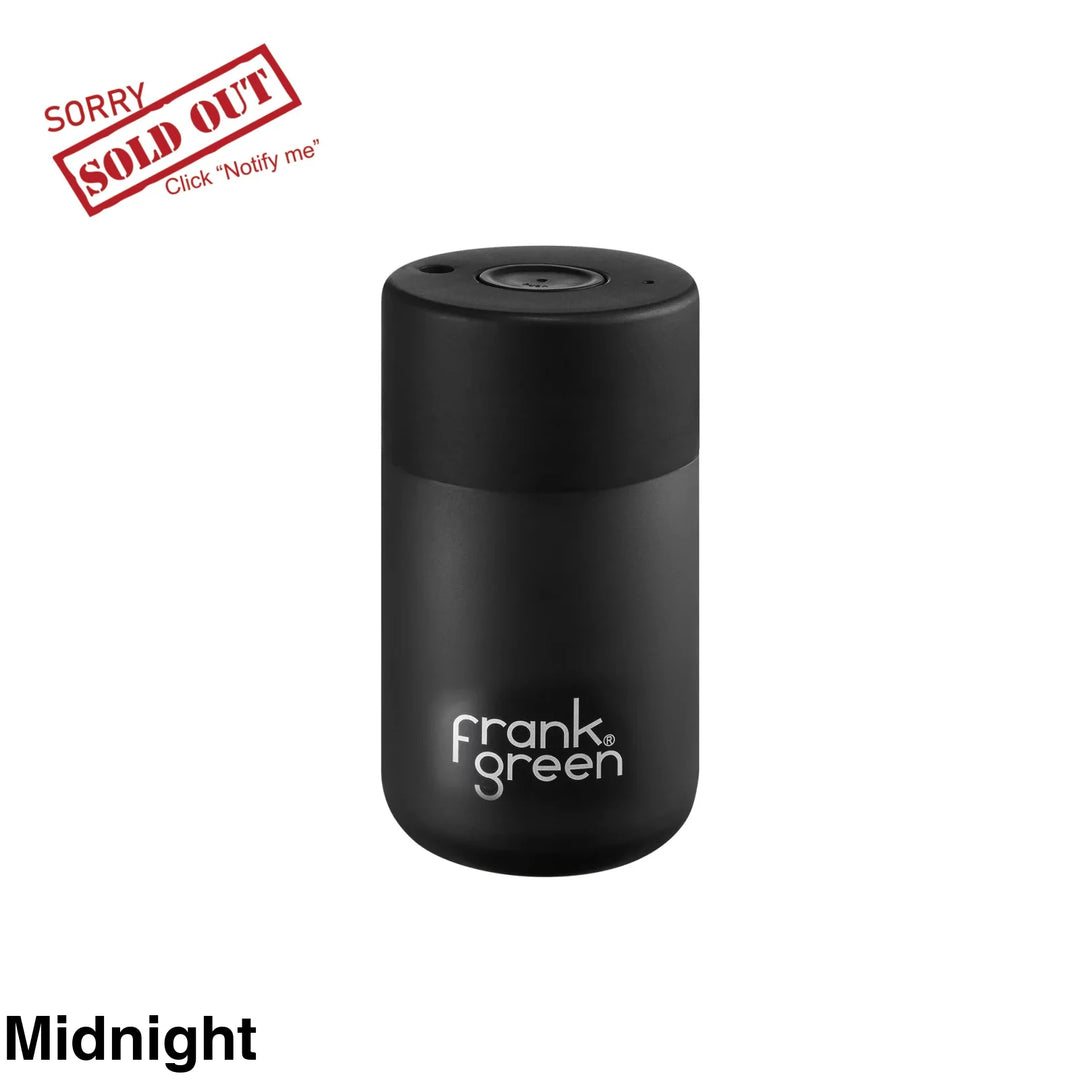 Frank Green 10Oz Stainless Steel Ceramic Reusuable Cup Midnight