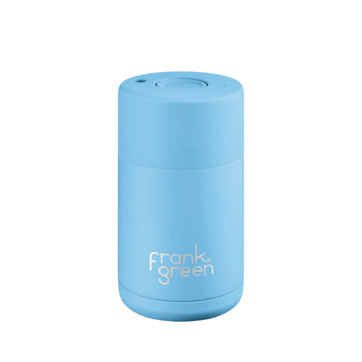 Frank Green 10Oz (295Ml) Stainless Steel Ceramic Reusable Cup Sky Blue (Limited Edition) *Preorder