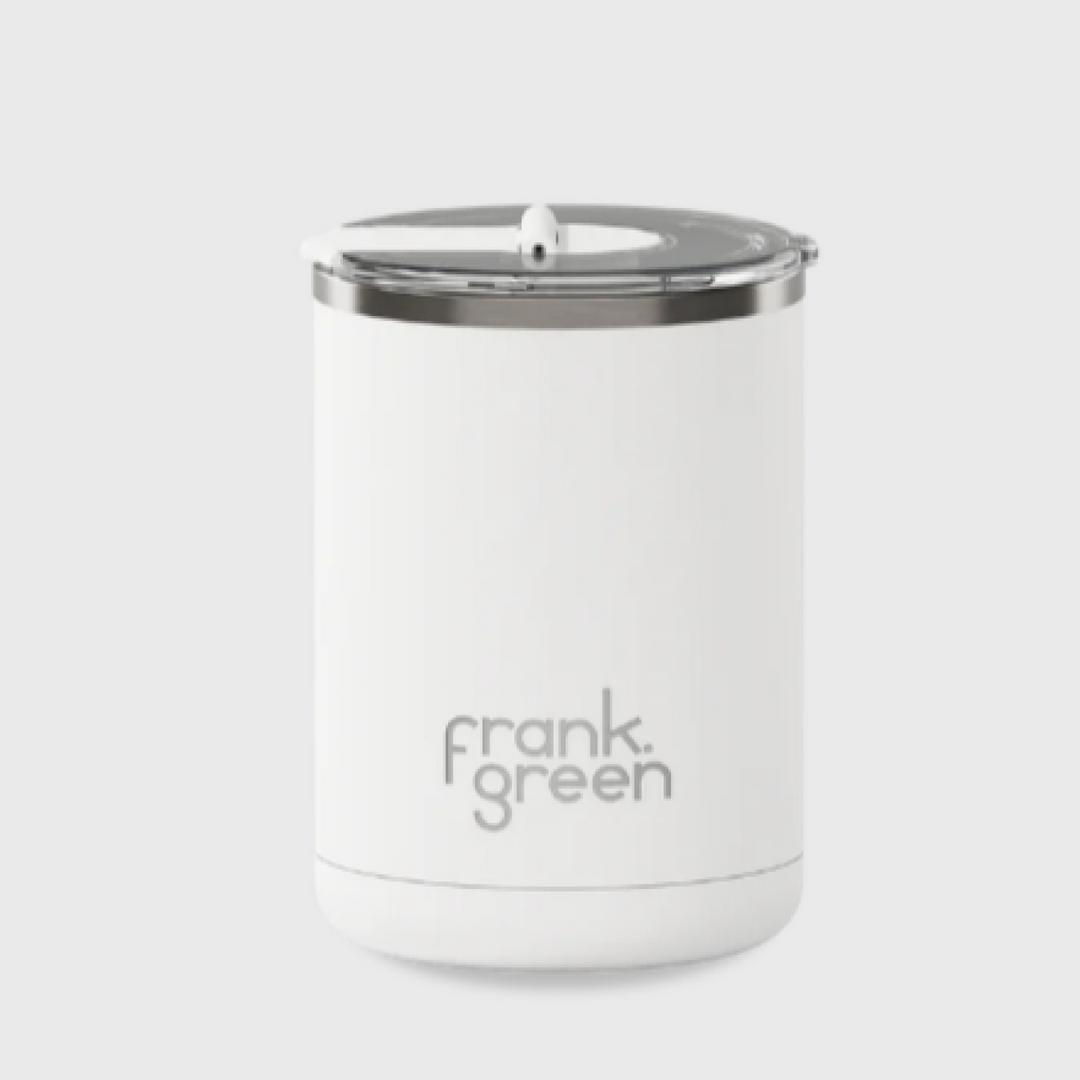 Frank Green 12oz/355ml Insulated Coffee Cup with Hinged Lid