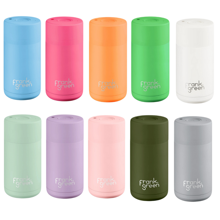 Frank Green 12Oz (355Ml) Stainless Steel Ceramic Reusable Cup