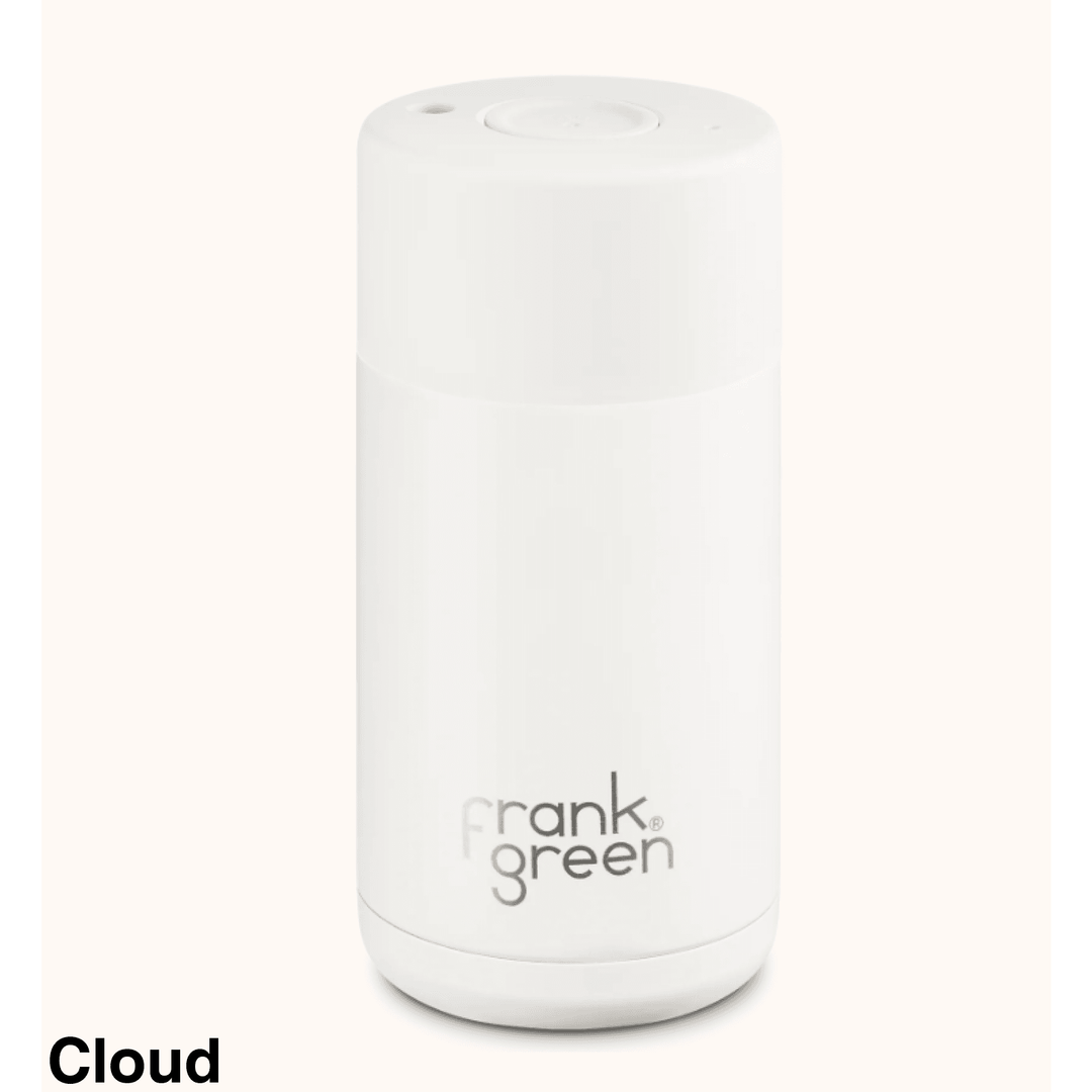 Frank Green 12Oz (355Ml) Stainless Steel Ceramic Reusable Cup Cloud