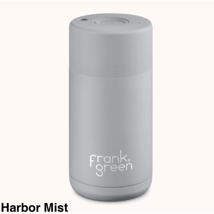 Frank Green 12Oz (355Ml) Stainless Steel Ceramic Reusable Cup Harbor Mist