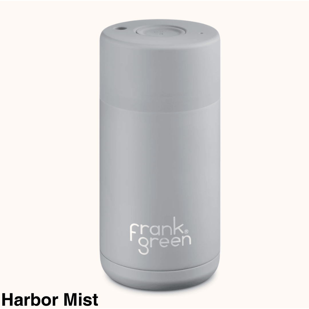 Frank Green 12Oz (355Ml) Stainless Steel Ceramic Reusable Cup Harbor Mist