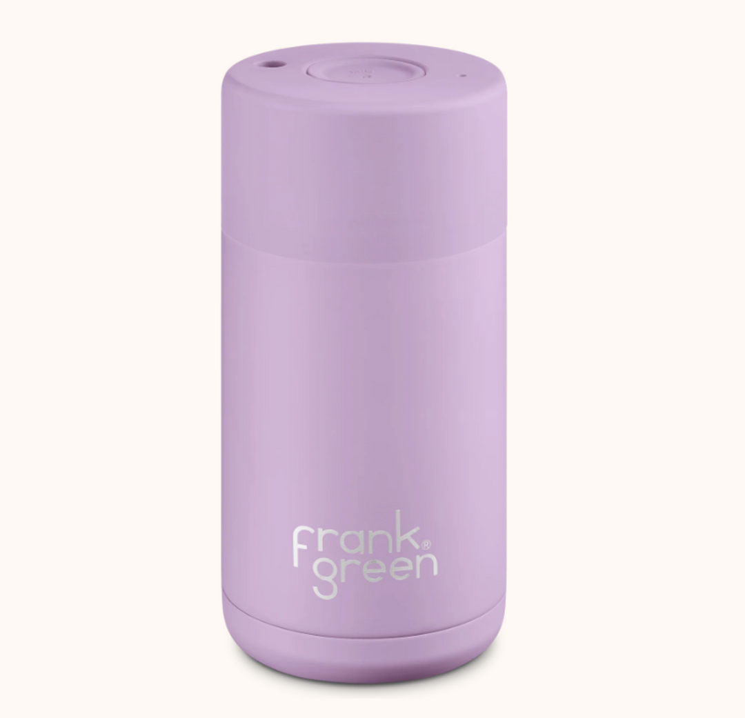 Frank Green 12Oz (355Ml) Stainless Steel Ceramic Reusable Cup Lilac Haze