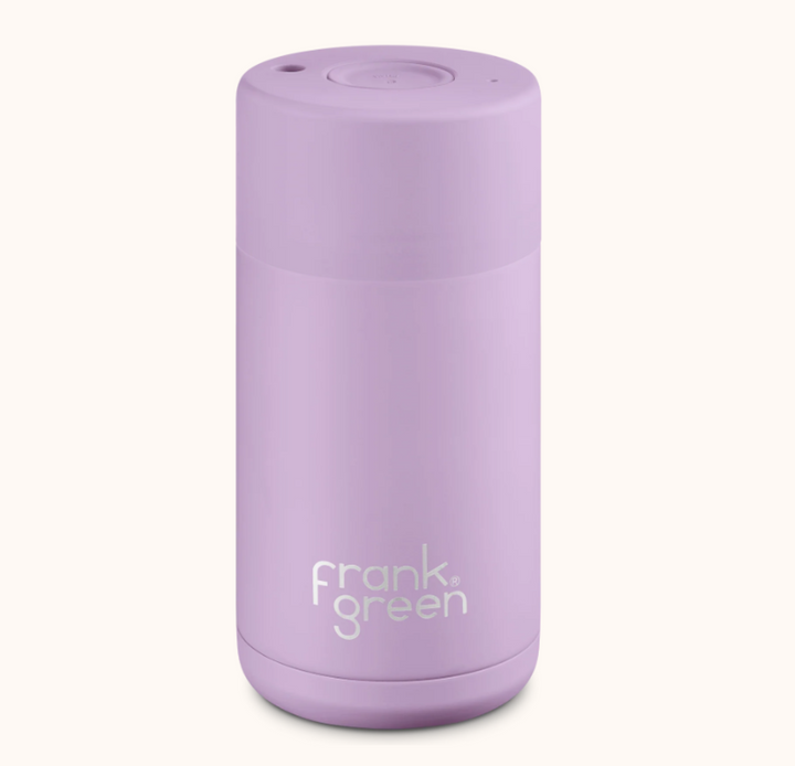 Frank Green 12Oz (355Ml) Stainless Steel Ceramic Reusable Cup Lilac Haze