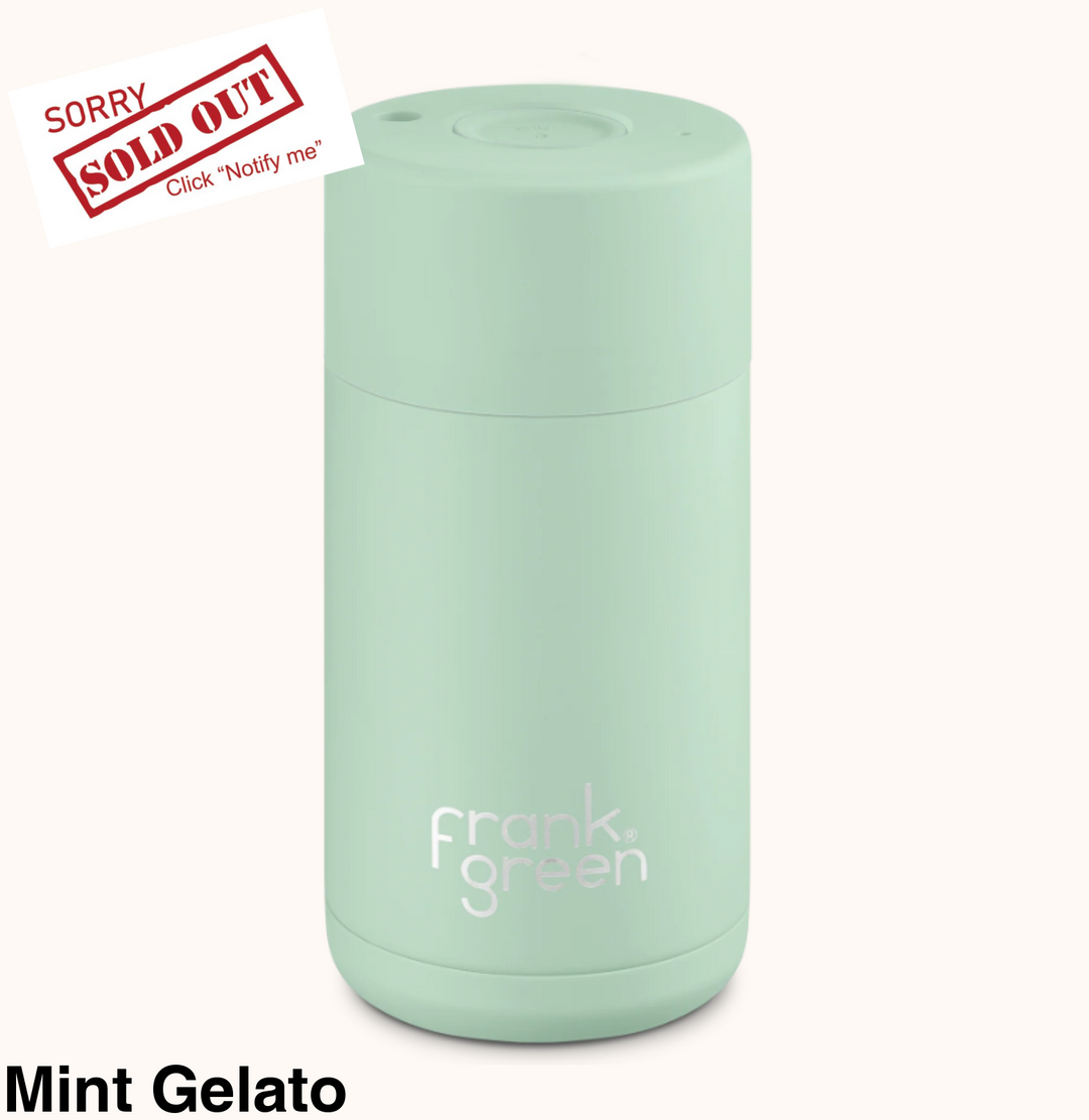 Frank Green 12Oz (355Ml) Stainless Steel Ceramic Reusable Cup Mint Gelato