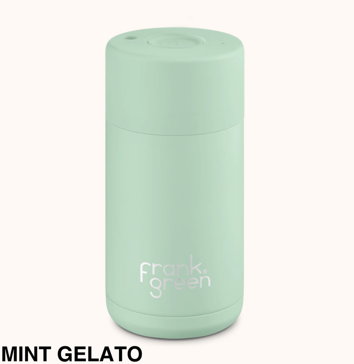 Frank Green 12Oz (355Ml) Stainless Steel Ceramic Reusable Cup Mint Gelato