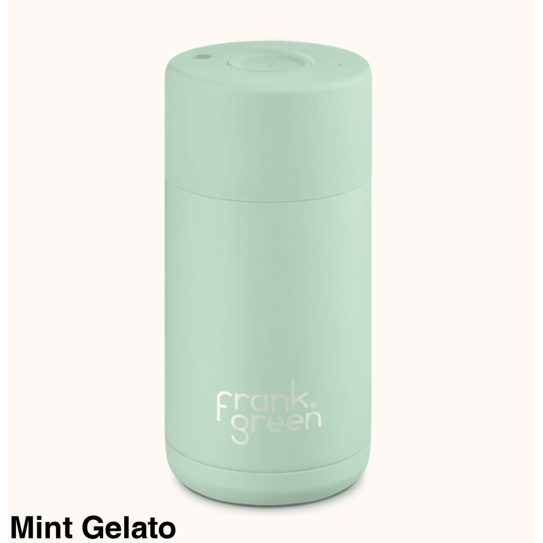Frank Green 12Oz (355Ml) Stainless Steel Ceramic Reusable Cup Mint Gelato