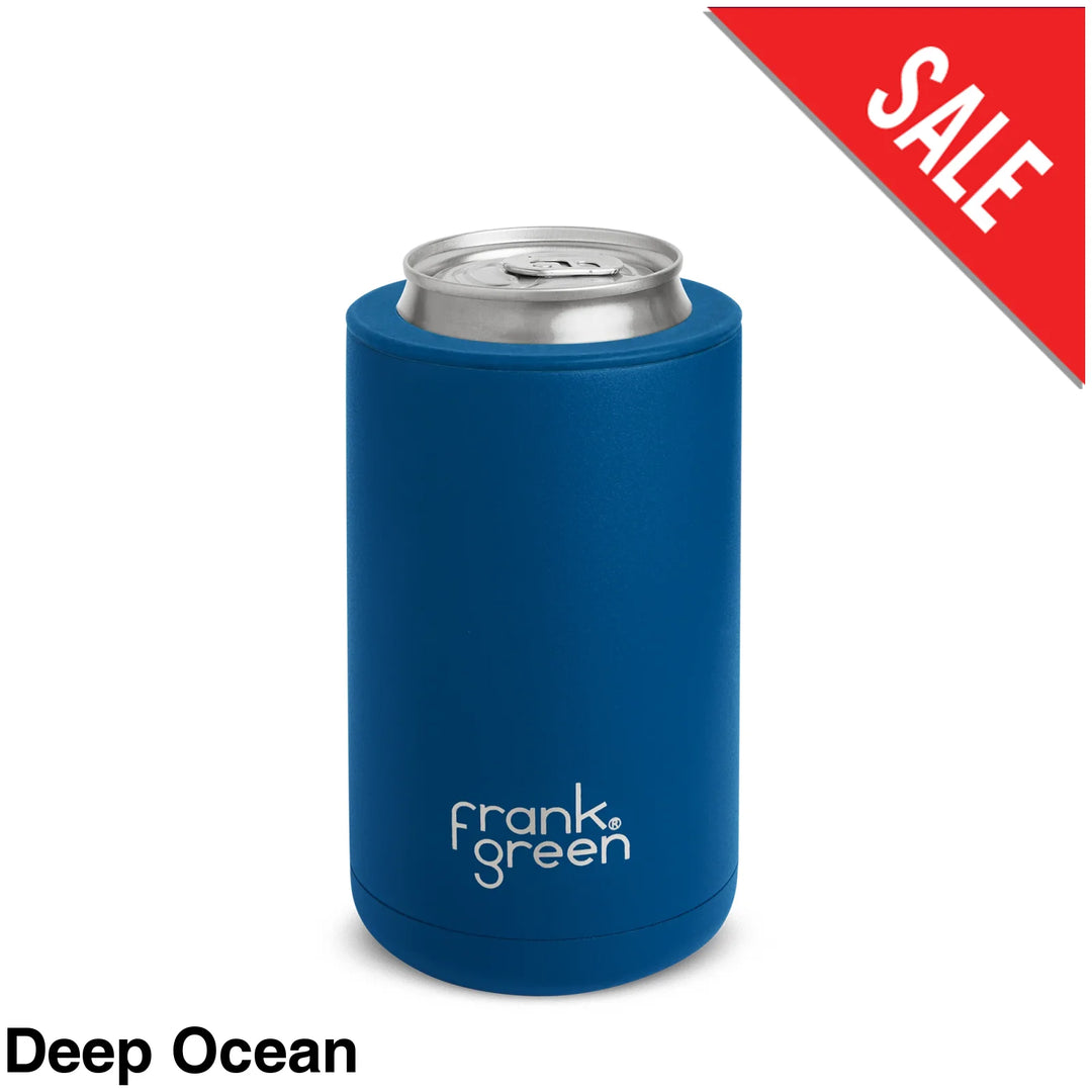 Frank Green 15Oz (425Ml) 3-In-1 Insulated Drink Holder Deep Ocean
