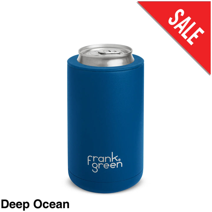 Frank Green 15Oz (425Ml) 3-In-1 Insulated Drink Holder Deep Ocean