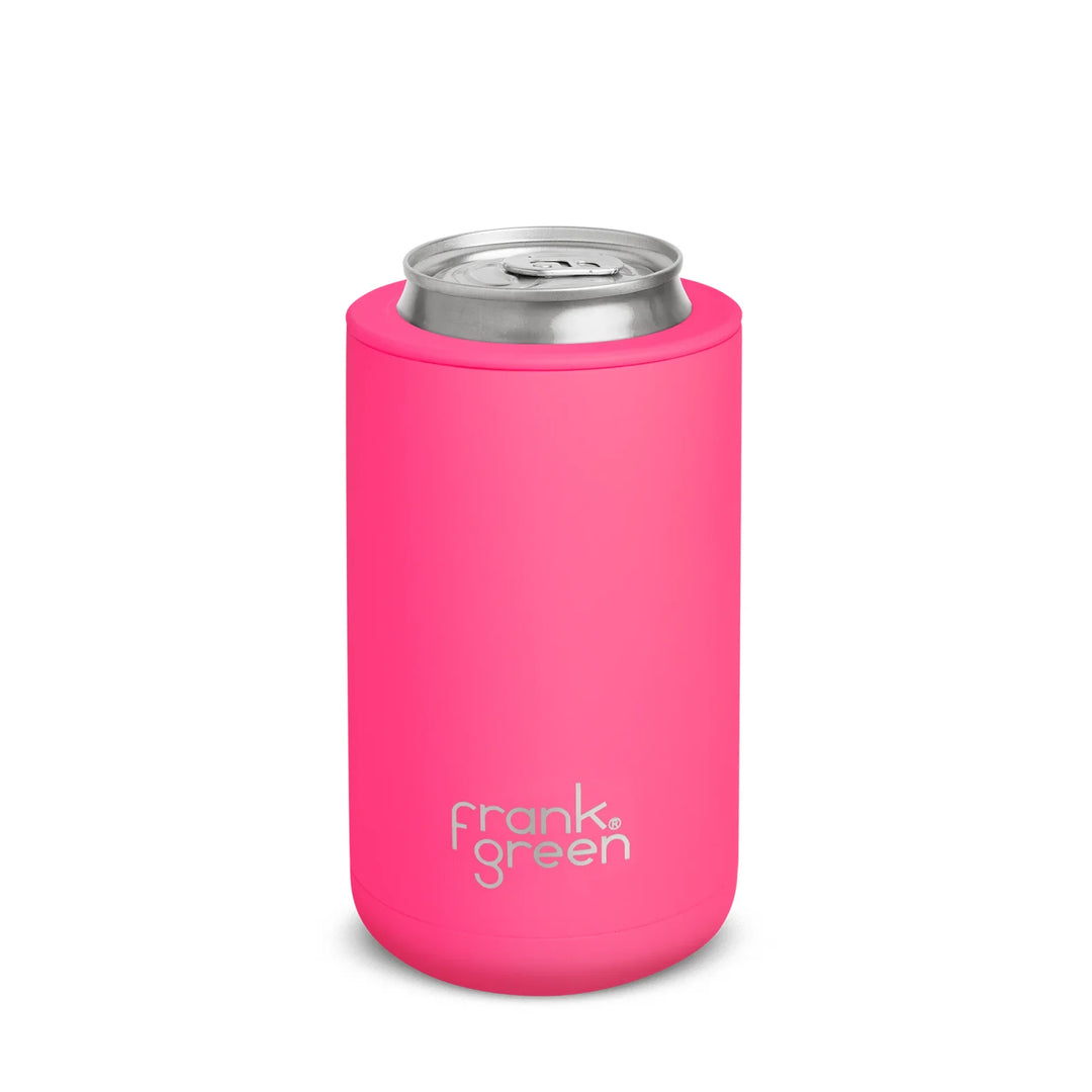 Frank Green 15Oz (425Ml) 3-In-1 Insulated Drink Holder Neon Pink