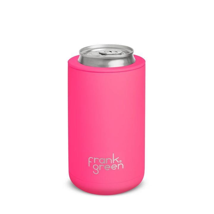 Frank Green 15Oz (425Ml) 3-In-1 Insulated Drink Holder Neon Pink