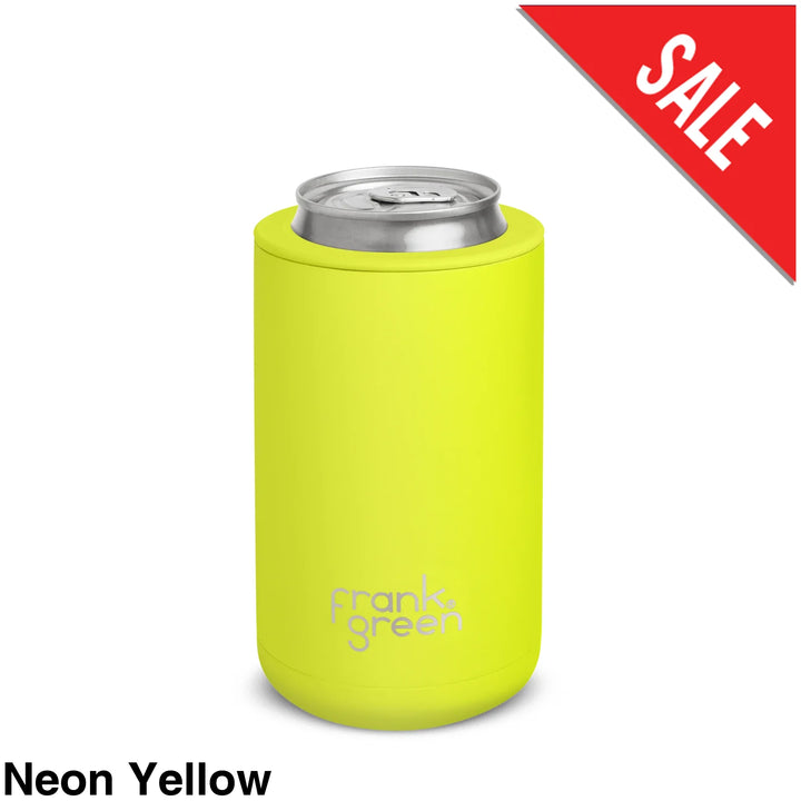 Frank Green 15Oz (425Ml) 3-In-1 Insulated Drink Holder Neon Yellow