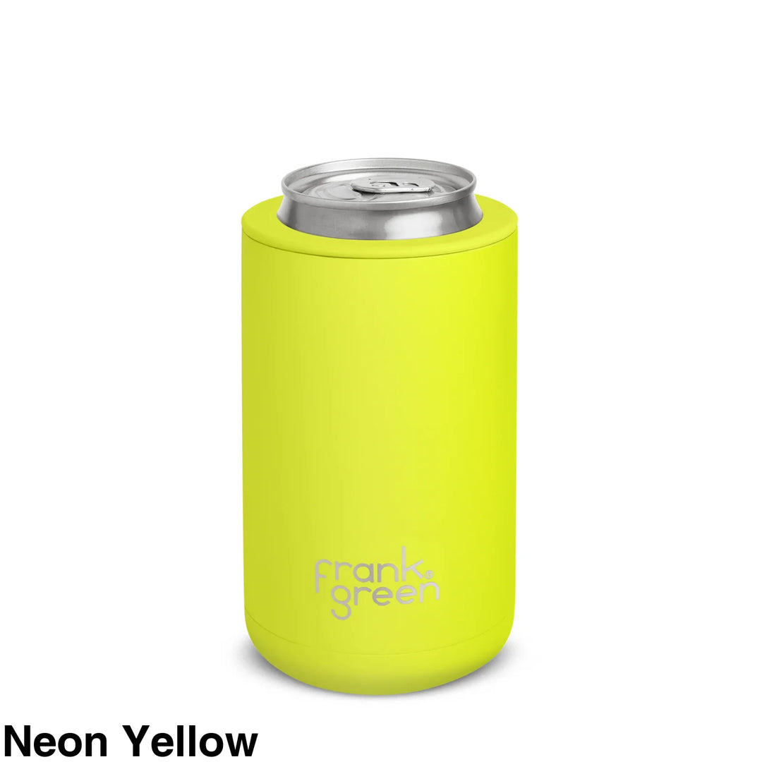 Frank Green 15Oz (425Ml) 3-In-1 Insulated Drink Holder Neon Yellow