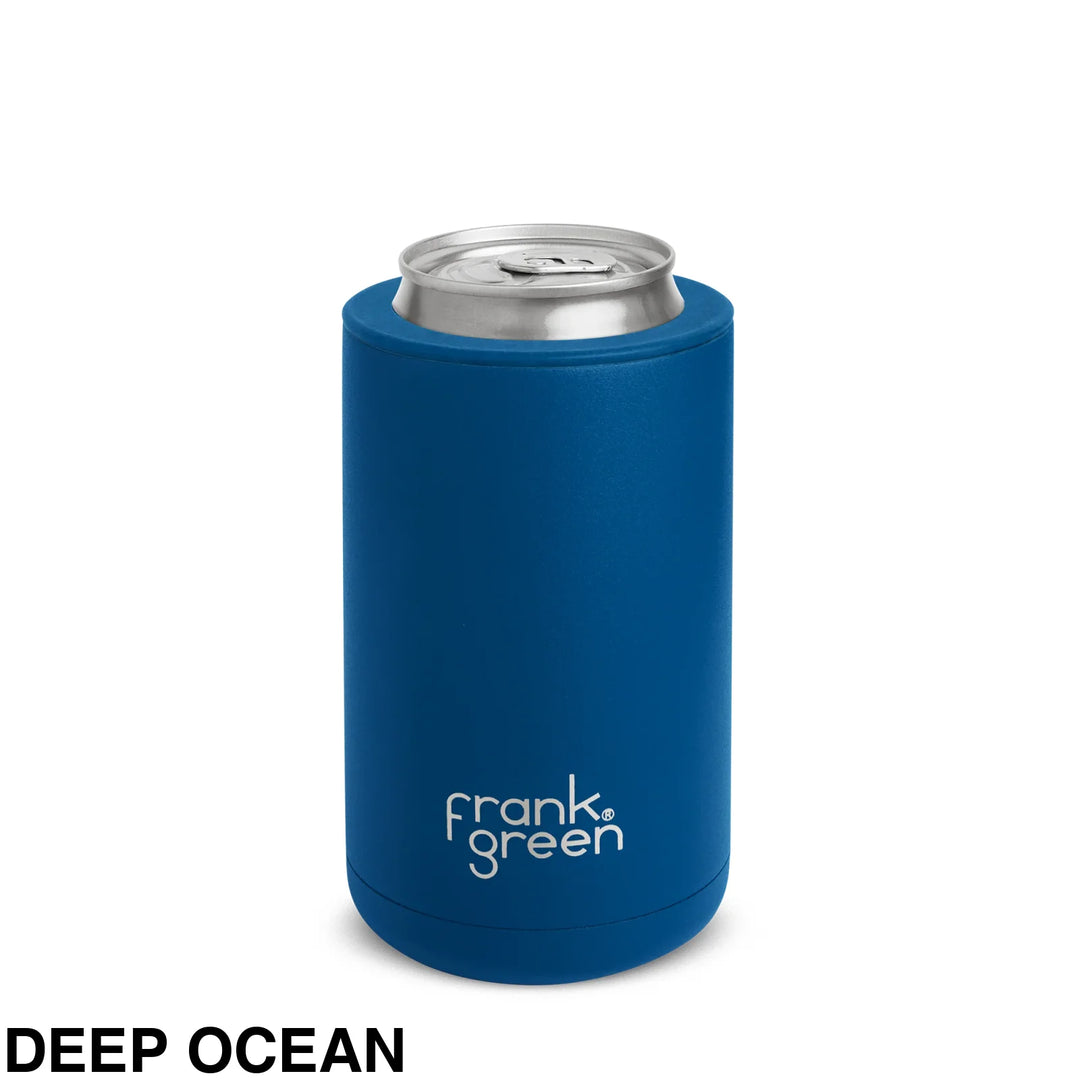 Frank Green 15Oz (425Ml) 3-In-1 Insulated Drink Holder Deep Ocean