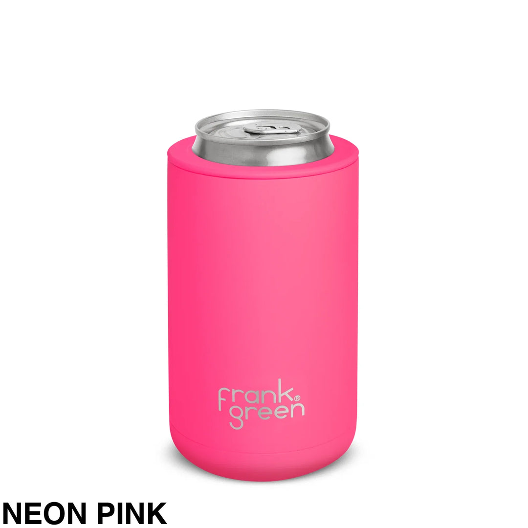 Frank Green 15Oz (425Ml) 3-In-1 Insulated Drink Holder Neon Pink