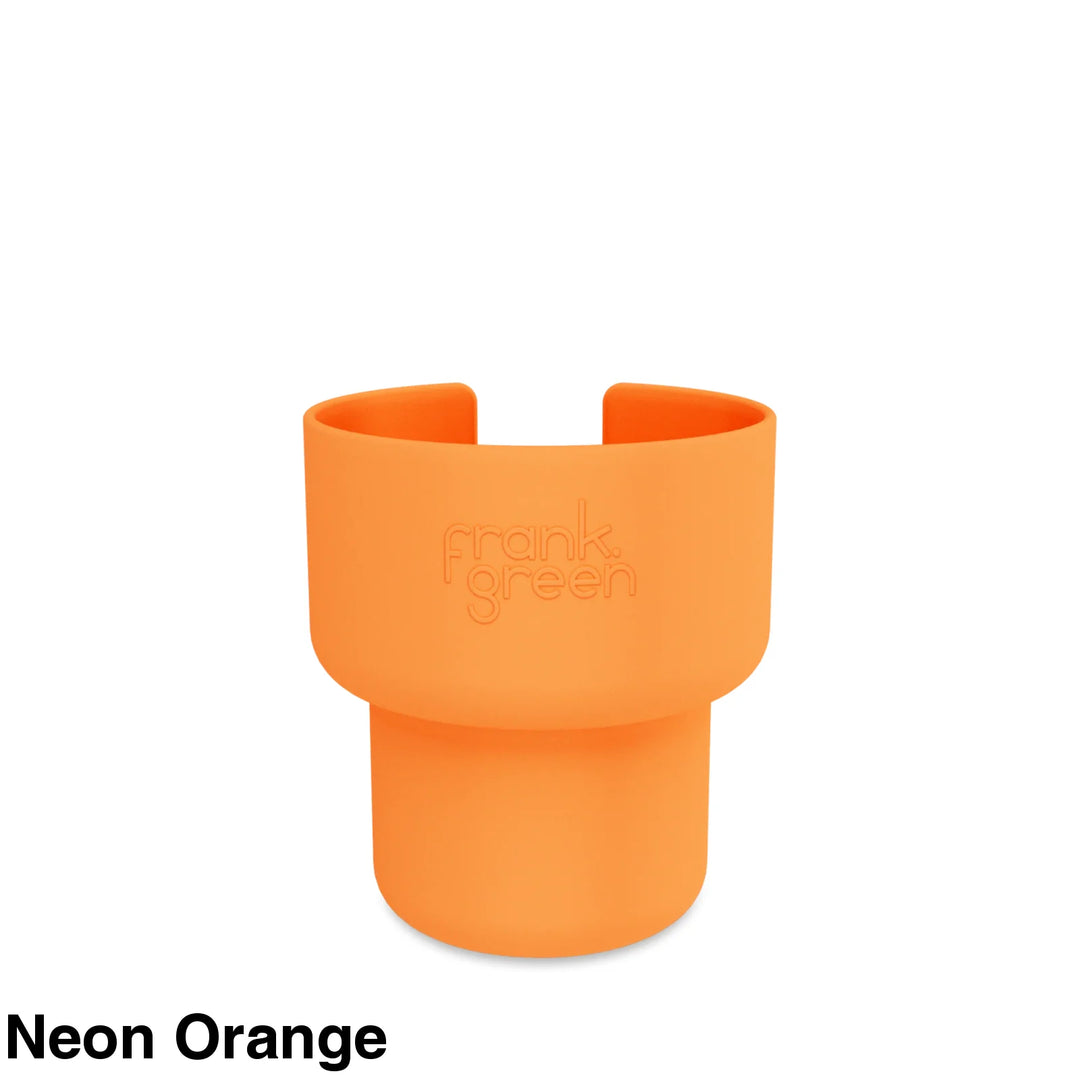 Frank Green Car Cup Holder Expander Neon Orange