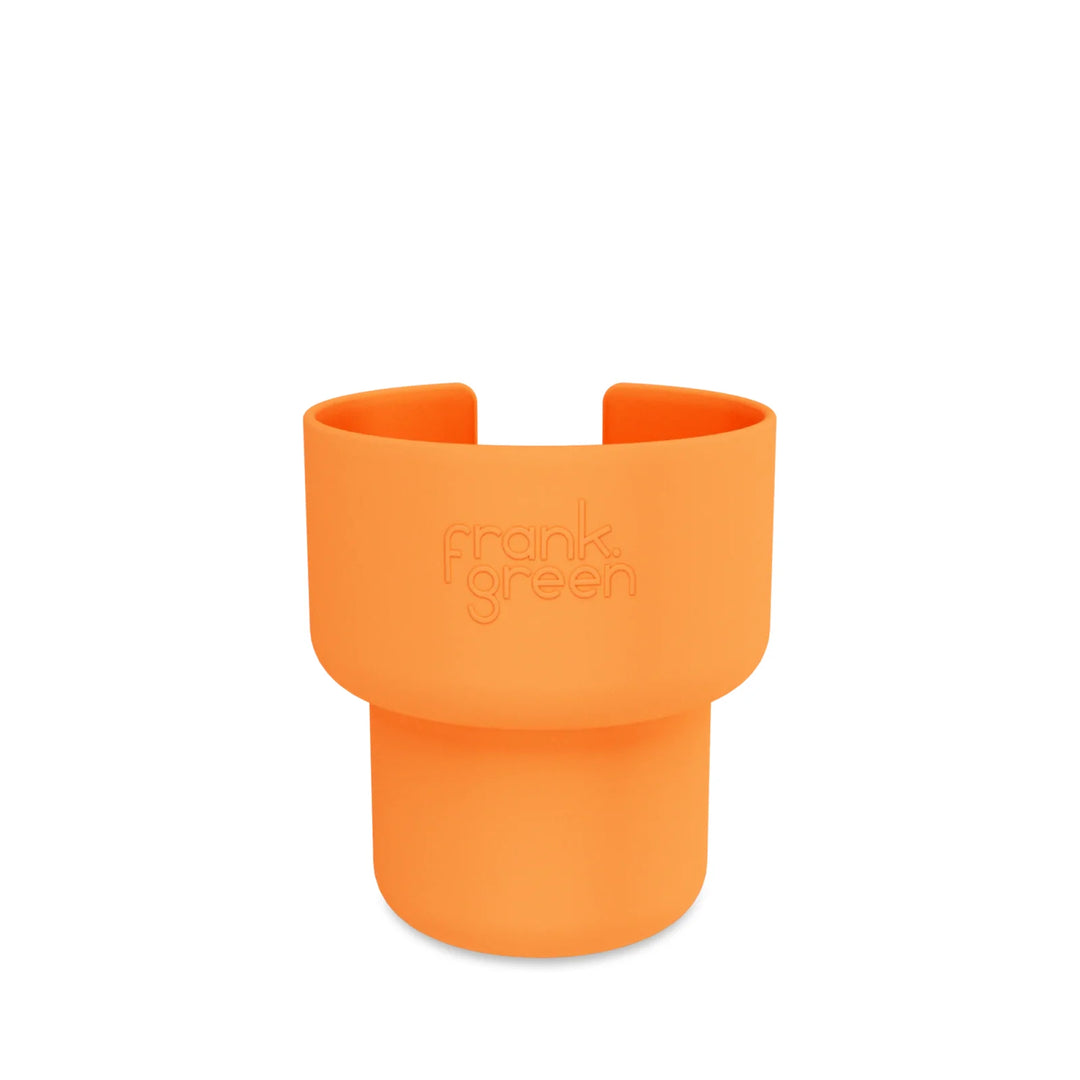 Frank Green Car Cup Holder Expander Neon Orange