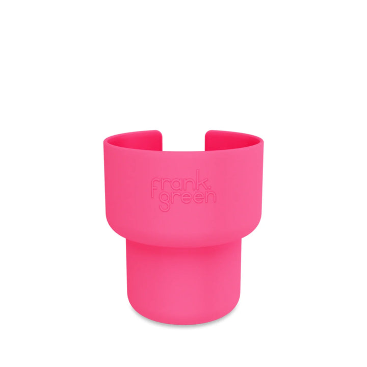 Frank Green Car Cup Holder Expander Neon Pink