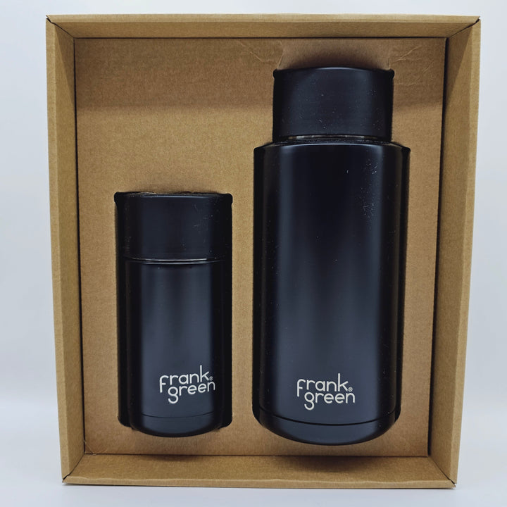 Frank Green Essentials Gift Set Large 12Oz Cup & 34Oz Straw Bottle