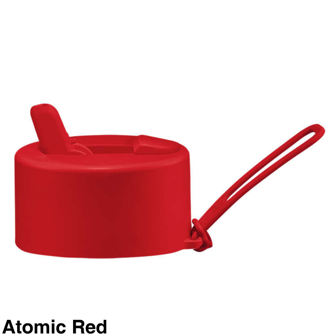 Frank Green Flip Straw Lid & Strap Only Atomic Red