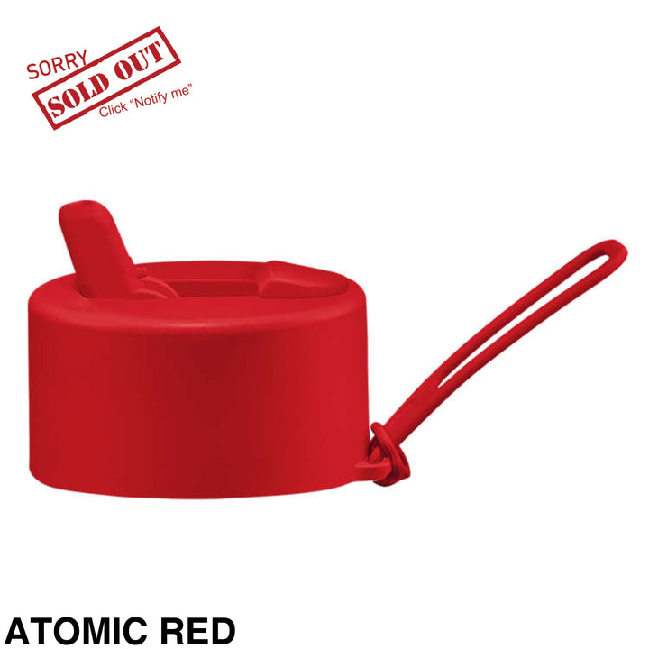 Frank Green Flip Straw Lid & Strap Only Atomic Red