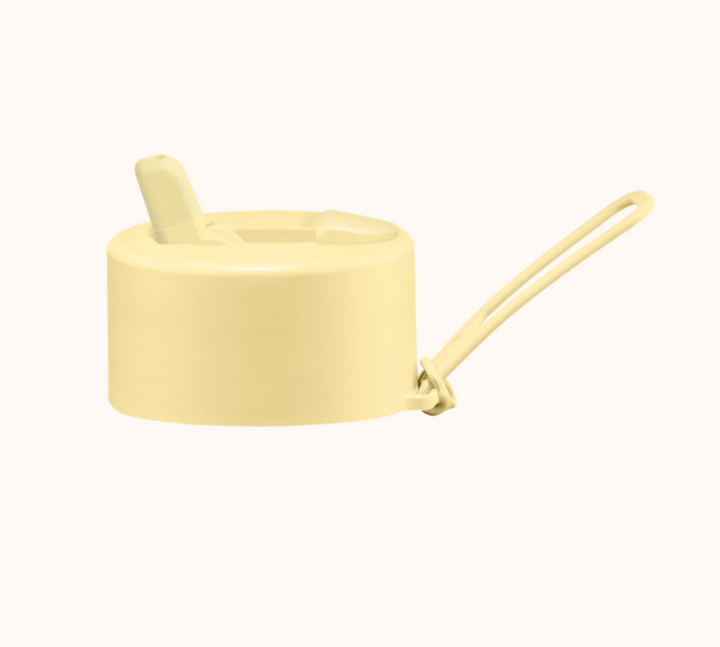 Frank Green Flip Straw Lid & Strap Only Buttermilk