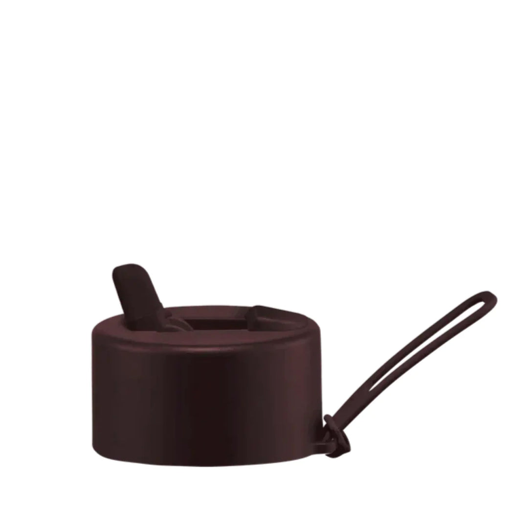Frank Green Flip Straw Lid & Strap Only Chocolate