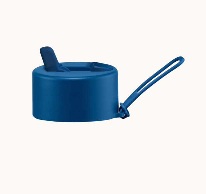 Frank Green Flip Straw Lid & Strap Only Deep Ocean
